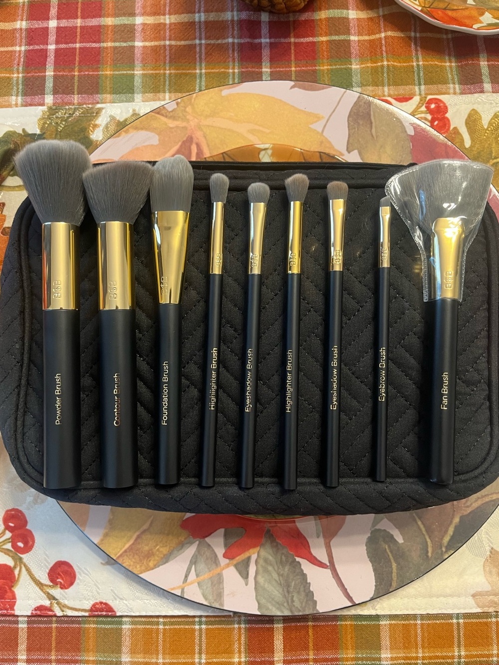 NEW Billion Dollar Brushes -  9 Piece Women Makeup Brush Set (case not included)